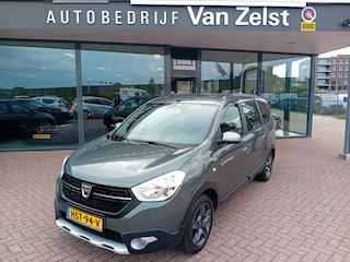 Dacia Lodgy 1.6 SCe Stepway 7p., Airco, Multimediasysteem, Bluetooth, Navigatie, Parkeersensoren, Camera, Cruise Control, Stoelverwarming, Elektrische ramen en spiegels, Nette auto, BOVAG