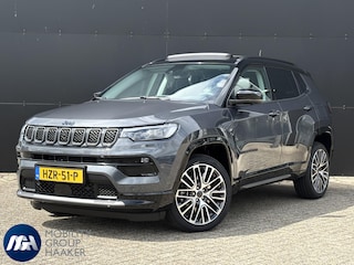 Jeep Compass 4xe 240 Plug-in Hybrid Electric Summit | Schuif-Kanteldak | Lederen Bekleding | Adaptieve Cruise Control