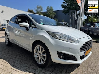 Ford Fiesta 1.0 EcoBoost Titanium X pdc, elec pakket, xenon-led, alu wielen, airco, stoelverwarming, multi-stuur, 87472 km nwe apk