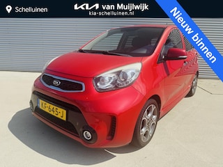 Kia Picanto 1.2 SportsLine Navigator 85pk NW geleverd & Onderhouden ! | Nette auto !