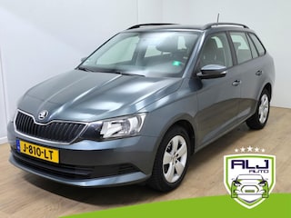 Skoda Fabia Combi Occasion met airco en isofix | Tweedehands Skoda Fabia kleine stationwagen in antracietgrijs | Sportvelgen