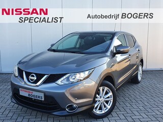 Nissan Qashqai 1.2 Connect Edition Navigatie, Panoramadak, Climate Control, Cruise Control, Trekhaak, 17 "Lm, Achteruitrijcamera