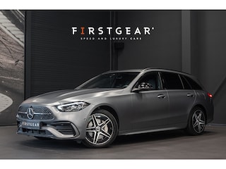 Mercedes-Benz C-klasse Estate 300 e AMG Line *Designo Magno / Niveauregulering / Sound-Systeem / Night-Pakket / Elektrische Trekhaak*