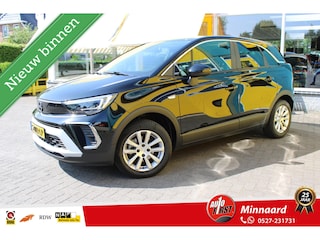 Opel Crossland 1.2 Turbo Elegance Automaat, Navi, Stoel en stuur verw, Camera, Trekhaak.