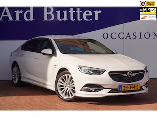 Opel Insignia Grand Sport 1.5 Turbo 165 PK OPC Business Executive+Led+parkeer-Hulp+navigatie+leder+18"lmv = SUPER LOOK !!