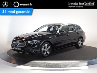 Mercedes-Benz C-klasse Estate 300 e Business Line | Panoramadak | Verwarmd stuur | Memory stoelen | Getint glas |