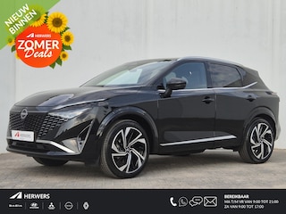 Nissan Qashqai 1.3 MHEV Xtronic Tekna Plus Automaat / HUD / Nieuw model / Facelift / Panoramadak / Trekgewicht 1800 kg / Rondomzicht camera / Stuur-, Stoel en Voorruitverwarming / Adaptief CC / Bose Audio Systeem / Elektrische achterklep /