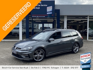 Volkswagen Golf Variant 1.5 TSI Highline Business 3x R-Line / Automaat / NL-Auto / 2-de Eigenaar / Keyless / Half Alcantara Bekleding / Virtueel Cockpit / DYN-Audio / LED / DAB / Apple-Carplay & Android-Auto / Navi / Flippers / Adaptieve Cruise-Control / Climate-Control / AFN-Trekhaak / PDC / LMV 18'' / ENZ.