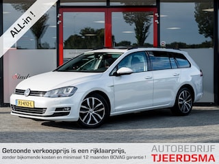 Volkswagen Golf Variant 1.4 TSI Highline | Schuif/ Kantel Pano Dak | Stoelverwarming | Navigatie | Parelmoer Wit | Climate Control | Cruise Control | Parkeersensoren | Bi - Xenon Koplampen | Bluetooth | Privacy Glas |