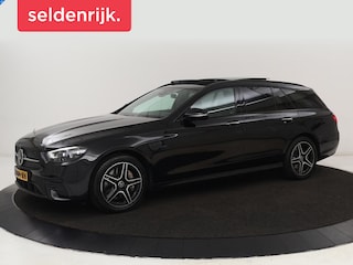 Mercedes-Benz E-klasse 300e AMG | Panoramadak | Burmester | Head-Up | Adaptive cruise | Stoelverwarming | 360 Camera | Memory | Carplay | Matrix LED | Leder/Alcantara | Trekhaak | Widescreen | PHEV | Plug In