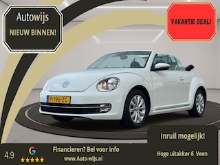 Volkswagen Beetle Cabriolet 1.2 TSI Design BlueMotion|NAVI|Stoelverw|PDC|102DKM