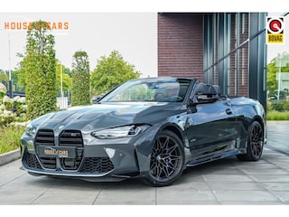 BMW 4-serie Competition Cabrio 510pk xDrive |M-sport|M-drivers package|M-adaptief onderstel|Harman&Kardon|nekverwarming|HUD|digital cockpit|Laser LED|memory|360 camera|Apple Carplay|