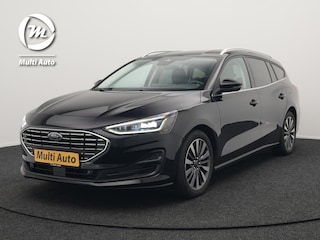 Ford Focus EcoBoost Hybrid 155pk Dealer O.H | Trekhaak Af Fabriek | Adaptive Cruise | Camera | Apple Carplay | Verwarmde Sportstoel & Stuur | Navigatie | Blis | Virtual | DAB |
