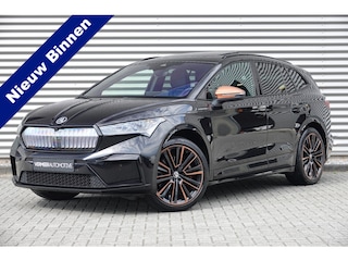 Skoda Enyaq iV 80 Founders Edition Black | Panoramadak | BTW | Trekhaak | Gelimiteerde oplage! |