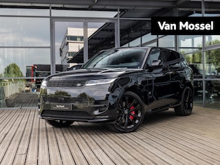 Land Rover Range Rover Sport 3.0 P510e First Edition | NL GELEVERDE AUTO | 1E EIGENAAR | VOLLEDIG LAND ROVER ONDERHOUDEN | STOELMASSAGE | STOELVENTILATIE | PANORAMA/SCHUIF-KANTELDAK | BLACK PACK | 23 INCH |