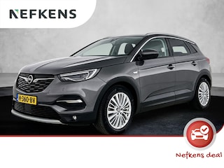 Opel Grandland X SUV Innovation 180 pk Automaat | Navigatie | Achteruitrijcamera | Lederen Bekleding | Verwarmde Comfortstoelen | LED Koplampen | Elektrische Achterklep met Sensor | Dodehoek Detectie | Trekhaak | 18" Lichtmetalen Velgen | Apple Carplay/Android Auto |