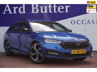 Skoda Octavia Combi 1.0 TSI 110PK Sport Business+Cup-Stoelen+Adaptief-cruise+stoel-verw+Navigatie+18"lmv+Apple-care-Play =OKT-2022