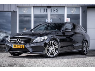Mercedes-Benz C-klasse Estate 180 AMG Sport Pano-dak I Burmester I Leder I Camera I Elek.klep I 19'' I Org.NL