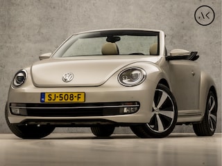 Volkswagen Beetle Cabriolet 1.2 TSI Sportline Automaat (NAVIGATIE, BI-COLOR, KEYLESS, XENON, LEDER, SPORTSTOELEN, STOELVERWARMING, CRUISE, PARKEERSENSOREN, NIEUWE APK, NIEUWSTAAT)