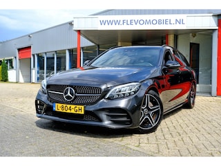 Mercedes-Benz C-klasse Estate 180 Business Solution AMG Aut. Pano|1e Eig|Leder|Sportstoelen|LED|LMV|Enz!