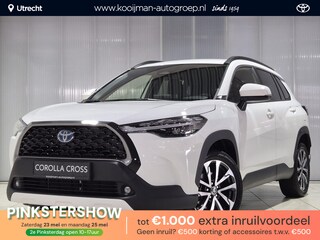 Toyota Corolla Cross Hybrid 200 Dynamic Adaptieve cruise control, navigatie Apple CarPlay/Android Auto, draadloze telefoonlader, keyless, Elektrische achterklep