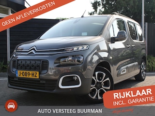 Citroën Berlingo Shine 1.2 PureTech 130PK EAT8 Automaat Navigatie, Achteruitrijcamera, Panoramadak, Keyless, Parkeersensoren, Stoelverwarming