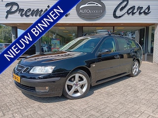 Saab 9-3 Sport Estate 1.8t Business|volledig onderhoud bekend|LEER|DAK|TREKH|Super mooi