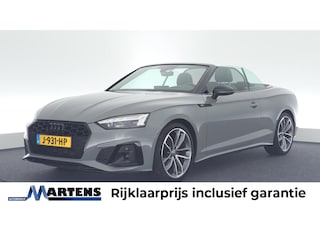 Audi A5 Cabriolet 40 TFSI 190pk S-Tronic 2x S-Line Nekverwarming HUD Camera Virtual Cockpit ACC Led