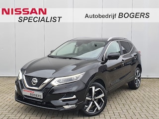Nissan Qashqai 1.3 DIG-T Premium Edition Automaat Navigatie, Panoramadak, Leder, 19"Lm, Climate Control, Cruise Control, Stoelverwarming