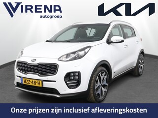 Kia Sportage 1.6 T-GDI 4WD GT-Line PlusLine Airco - Cruise Control - Climate Control - Dodehoek Detectie - Lederen Bekleding - Navigatie - Stoel/Stuur Verwarming - 12 Maanden BOVAG Garantie