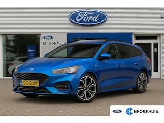 Ford Focus Wagon 1.0EB Hybrid ST Line X | NL AUTO! | DEALER OH! | TREKHAAK | CAMERA | CRUISE | LED | PARK SENS. V+A | WINTERPACK | PRACHTIGE STAAT!