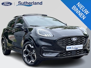 Ford Puma 1.0 EcoBoost Hybrid ST-Line X 155pk Automaat | Panoramadak | Afneembare trekhaak | Winter Pack | Adaptive cruise control | 360 graden camera | Bang&Olufsen | Elektrsiche achterklep | Matrix LED