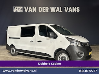 Opel Vivaro 1.6 CDTI 122pk L2H1 *Rijklaar Direct Rijden* Dubbele Cabine Euro6 Airco | Trekhaak | LED | 5-Zits Cruisecontrol, Inrichting, Bluetooh-telefonie