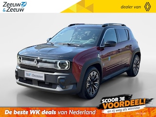 Renault 4 Comfort Range Iconic 52 kWh Automaat | DEMO - Beschikbaar vanaf 15-11-2025 | Elektrische Klep | Zwarte Motorkap | Camera | Adaptive Cruise Control | Parkeersensoren | Apple CarPlay/Android Auto |