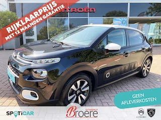 Citroën C3 1.2 Turbo 110pk S&S EAT6 Shine | climate- en cruise control, 16'' lichtmetalen velgen met allseasonbanden, parkeersensoren, smartphone mirrorscreen