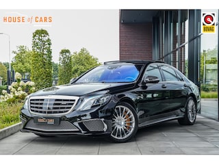 Mercedes-Benz S-klasse 630pk 65AMG Lang |1e lak|2e eigenaar|nieuwstaat|Burmester 3D|night vision|carbon exterieur|carbon interieur|memory|lederen hemel|360 camera|massage stoelen|rearseat entertainment|