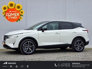 Nissan Qashqai 1.3 MHEV Tekna / Trekhaak (1400 KG) / Panoramadak / Stoelverwarming / Apple Carplay & Android Auto / Camera