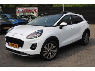 Ford Puma 1.0i Ecoboost Hybrid 125pk Titanium X First Edition, Panoramadak, Trekhaak