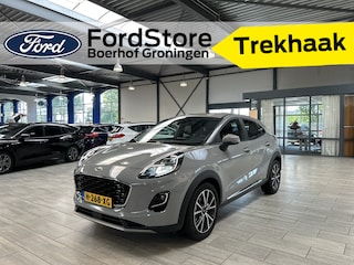 Ford Puma EcoBoost 125PK Hybrid Titanium | Trekhaak | Winter Pack | Massage stoelen | 1e eigenaar | All Seasons | Clima | Cruise