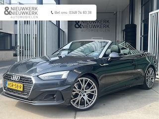 Audi A5 Cabriolet 35 TFSI S edition | TREKHAAK | CARPLAY/ANDROID | NAVI | ADAPTIVE CRUISE CONTROL | KEYLESS | CLIMATE CONTROL | LMV 20'' | PDC | ELKTR. MEMORY STOELEN | STOELVERWARMING | LED | BLUETOOTH