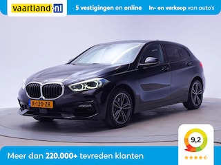 BMW 120i High Executive Sport Aut. [ Leder Stoelverwarming Live cockpit ]