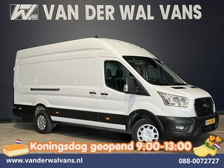 Ford Transit 2.0TDCI 131pk L4H3 Euro6 Airco | Camera | Navigatie | Apple Carplay | Android Auto | Cruisecontrol LED, Verwarmde voorruit, Stoelverwarming, Parkeersensoren, Bijrijdersbank