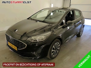 Ford Fiesta 1.0 EcoBoost Hybrid Titanium Carplay | Cruise | Start/Stop | Led | PDC | Multimedia Pack | Hill-Hold | Borden Detectie | NL-Auto | Volledig Ondeh.