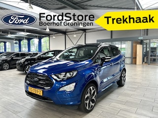 Ford Ecosport EcoBoost 125pk ST-Line Black | Trekhaak | Winterpack | B&O | Camera | BLIS | 1/2 Leer |