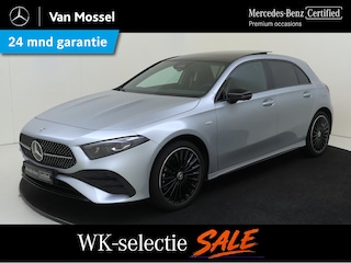 Mercedes-Benz A-klasse 250 e Star Edition AMG Line / Stoelverwarming / 360Graden-Camera / Panaroma-schuifdak / Memory-Stoelen / Multispaaks-Velgen / Night-Pakket /