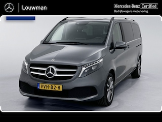 Mercedes-Benz V-klasse 300d Extra Lang 24 Maanden Certified Garantie Avantgarde Edition L3 Enkele Cabine Burmester Audio 360 Graden Camera Leder Adaptieve Cruise Control Elektrische Schuifdeuren/ Achterklep