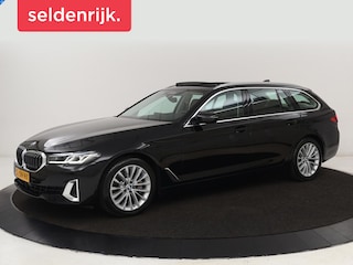 BMW 530e Luxury Line | Panoramadak | Adaptive cruise | Leder | Massage | Head-Up | LaserLight | Carplay | Sfeerverlichting | Keyless | Navigatie | Achterbankverwarming | PHEV | Plug In