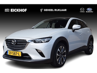 Mazda CX-3 2.0 SkyActiv-G 120 Sport Selected - Afneembare trekhaak - All season banden - Zwart dak