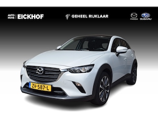 Mazda CX-3 2.0 SkyActiv-G 120 Sport Selected - Afneembare trekhaak - All season banden - Zwart dak