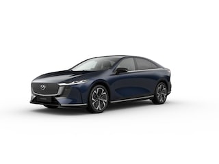 Mazda 6e Takumi Long Range 80 kWh / Deep Crystal Blue / Warm Beige kunstleder